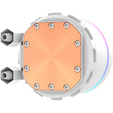 Sharkoon s80 rgb white waterkoeling (wit, 4-pins pwm fan-connector)
