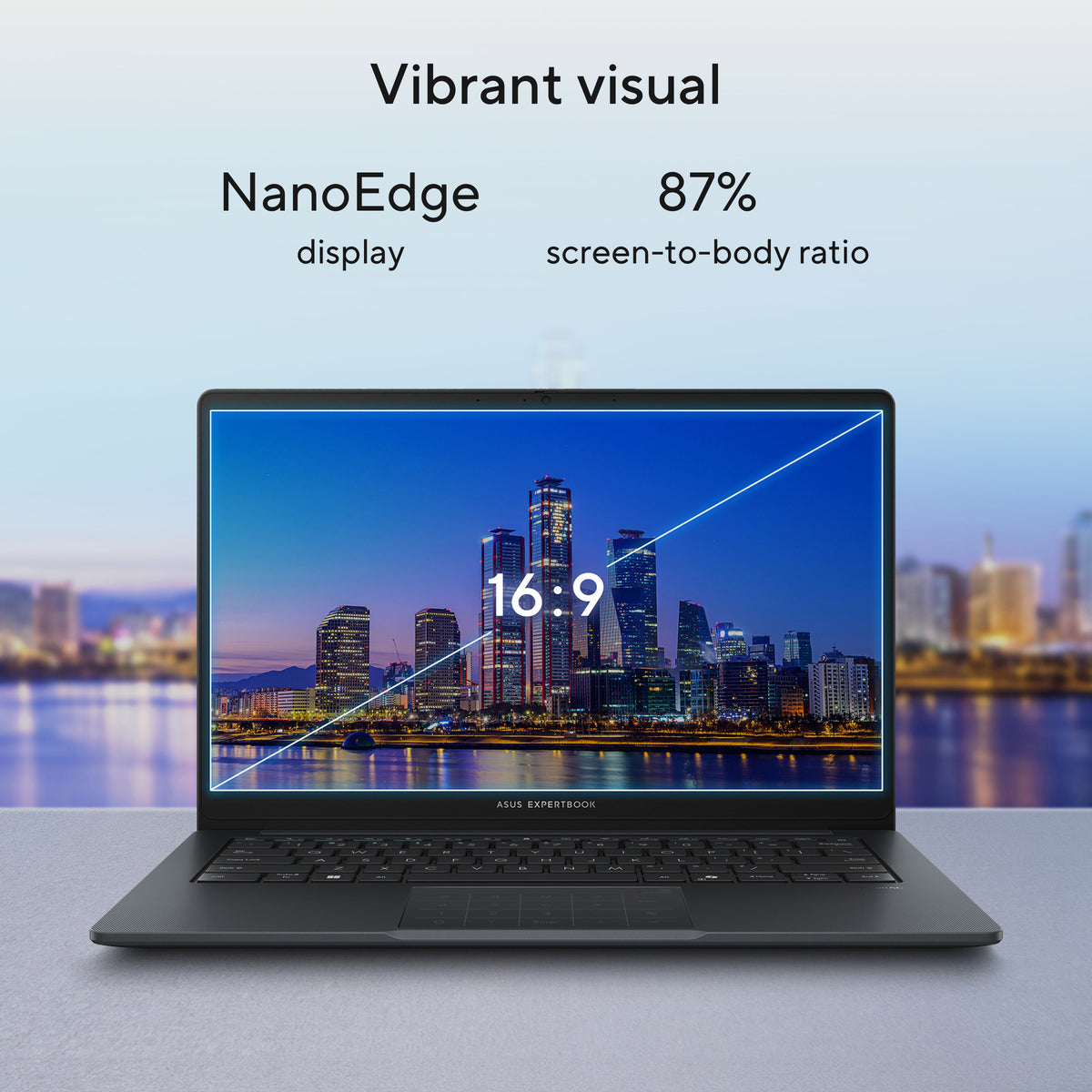 Asus expertbook b1 b1403cva-s63659xa 14 laptop (grijs | core i3-1315u | uhd graphics | 8 gb | 256 gb ssd)