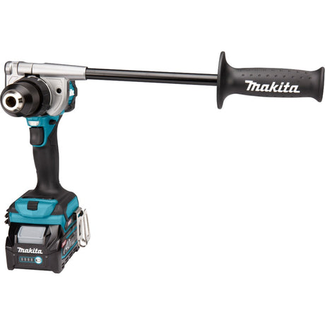Makita 40 v max boor- schroefmachine xgt df001gd201 schroeftol (blauw zwart, mbox, oplader en 2 accu's (2,5 ah) inbegrepen)