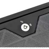 Silverstone cs381b v1.1 rack behuizing (zwart | 2x usb-a 3.2 (5 gbit s) | 2x audio)