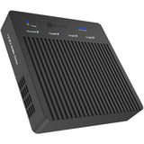 Icy box ib-4013mcl-c4 4-bays usb4 duplicator (1:3 klonen) dockingstation (zwart)