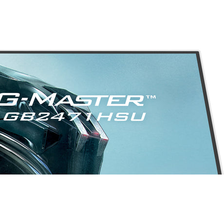 Iiyama g-master red eagle gb2471hsu-w1 23.8 gaming monitor (wit (mat), 1x displayport, 2x hdmi, 1x usb-c, 1x usb-a, 240 hz)