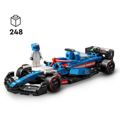 Lego speed champions visa cash app rb vcarb 01 f1 racewagen set - 77246