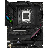 Asus rog strix b650e-f gaming wifi socket am5 moederbord (zwart, raid, 2.5 gb-lan, wi-fi 6e, bt 5.2, sound, atx)