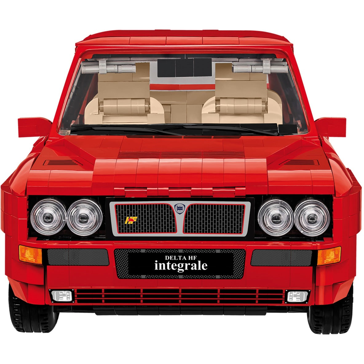 Cobi lancia delta hf integrale constructiespeelgoed (schaal 1:12)