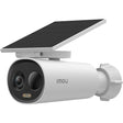 Imou cell 3c all-in-one - 2k draadloze beveiligingscamera voor buiten - inclusief ingebouwd zonnepaneel - volledig draadloos - bewaking voor buiten met nachtzicht in kleur - sirene - ip66 weerbestendig - grote 5000mah batterijcapaciteit
