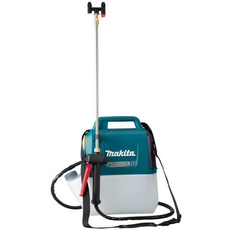 Makita accu-drukspuit dus054z (blauw, accu en oplader niet inbegrepen)