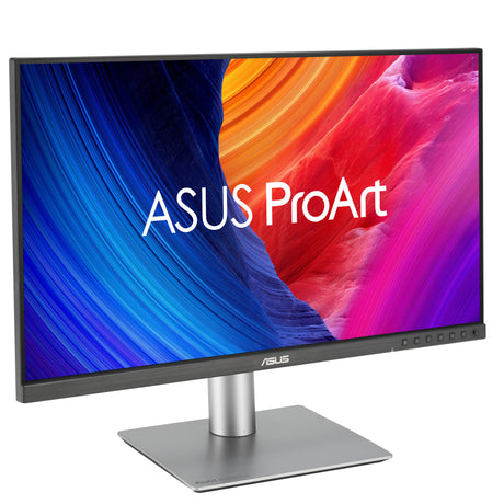 Asus proart display pa278cgrv 27 monitor (zilver zwart, 2x displayport, 1x hdmi, 3x usb-c, 3x usb-a, 144 hz)