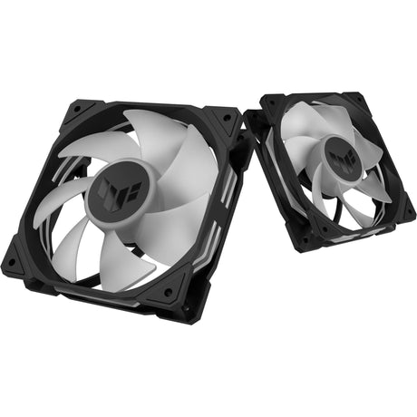 Asus tuf gaming tr120 argb reverse case fans (zwart, 3 stuks, 120 x 120 x 28 mm)