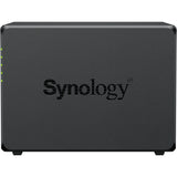 Synology diskstation ds925+ nas (zwart, 2x 2.5gb-lan, 2x usb-a)