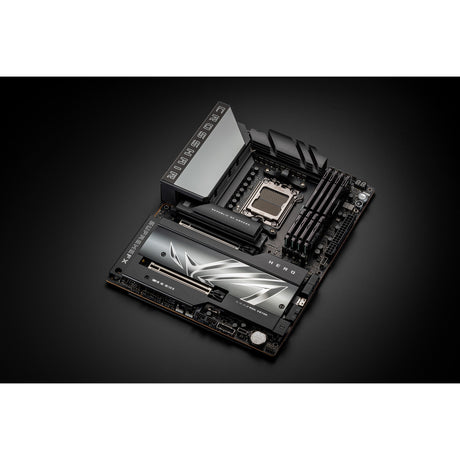 Asus rog crosshair x870e hero socket am5 moederbord (raid, 5gb-lan, 2,5gb-lan, wi-fi 7, bt, sound, atx)
