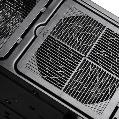 Silverstone sst-gd10b htpc behuizing (zwart | 2x usb-a)