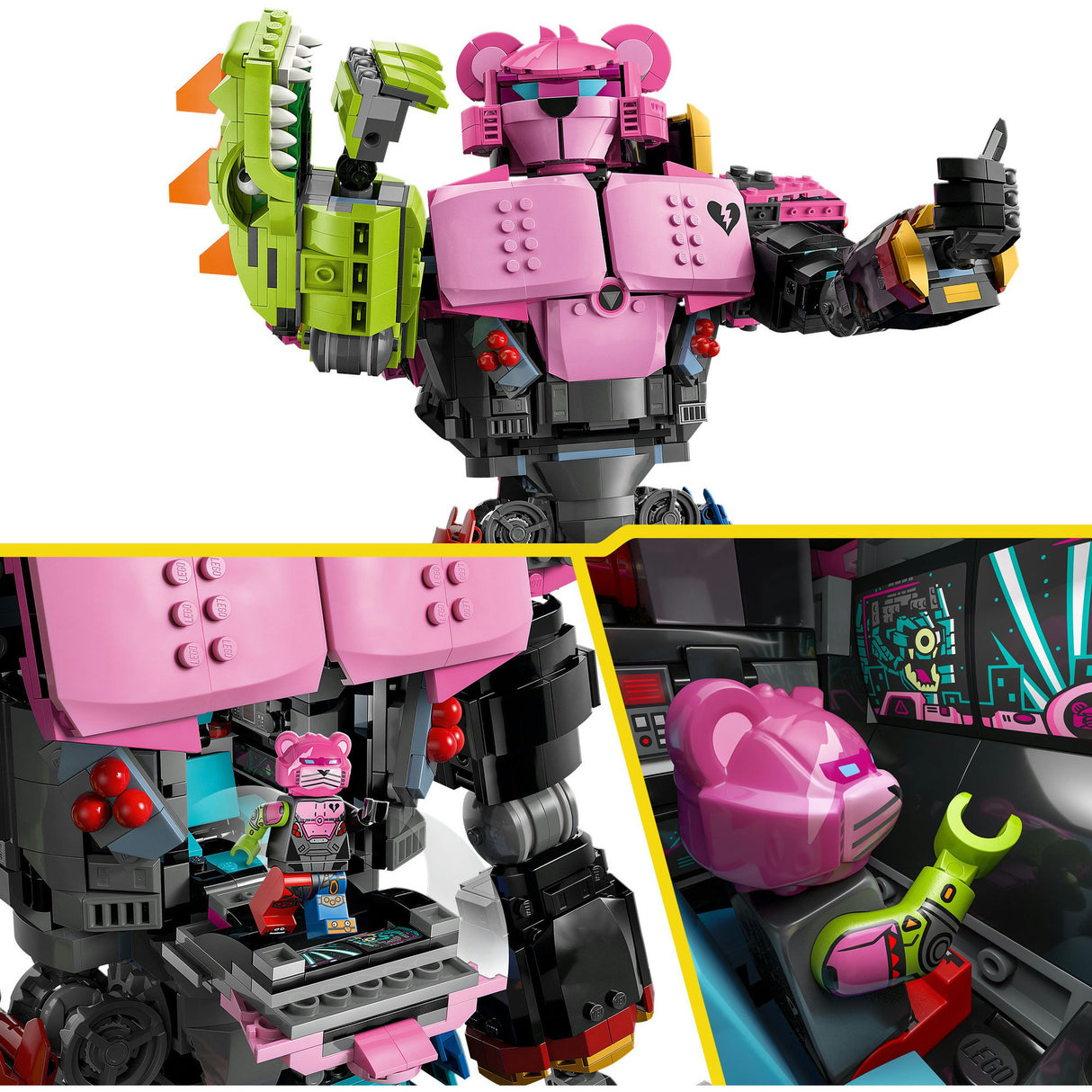 Lego ® fortnite® mecha team leader - 77078
