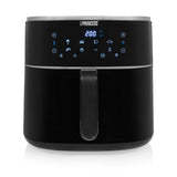 Princess 182254 digitale airfryer 8l heteluchtfriteuse (zwart, 8 liter | hetelucht | verstelbaar airfryerrek | bpa-vrij)
