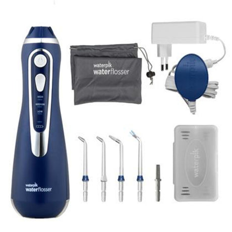 Waterpik wp-583 cordless advanced blauw mondverzorging (blauw)