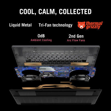 Asus rog zephyrus g16 ga605km-qr010w 16 copilot+ gaming laptop (grijs | ryzen ai 7 350 | rtx 5060 | 32 gb | 1 tb ssd | oled)