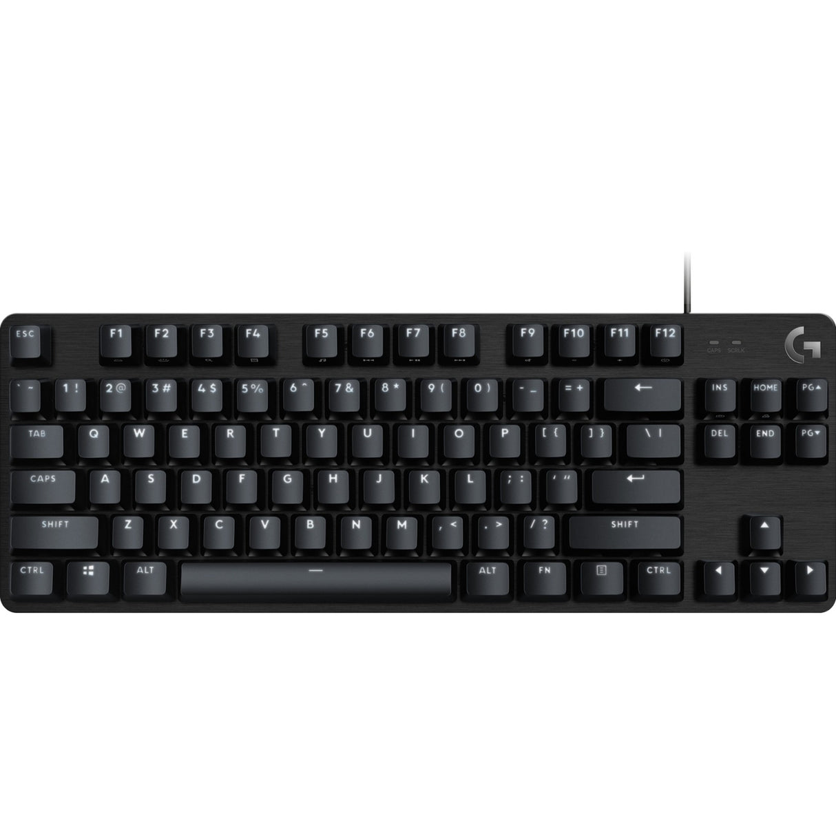 Logitech g413 tkl se mechanisch gaming toetsenbord (zwart, us-international lay-out (qwerty), gl tactile, 80% (tkl))