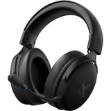 Mchose v9 wireless over-ear gaming headset (zwart, pc laptop playstation switch smartphone, 2.4g bluetooth wired type-c)