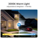 Reolink f751w elite floodlight wifi beveiligingscamera (wit, uhd 4k, wifi)
