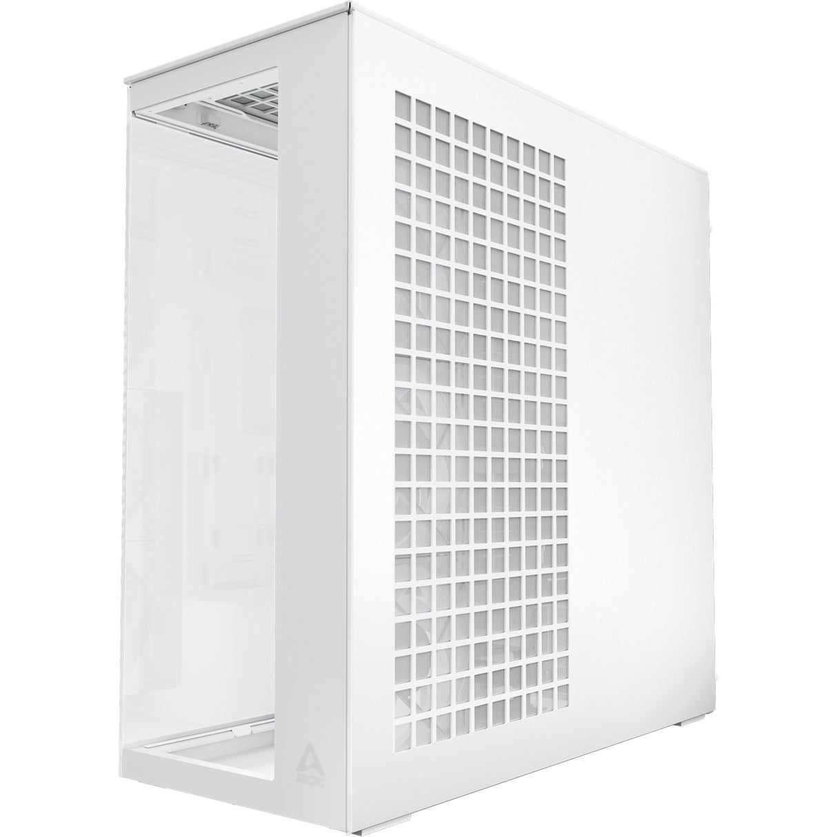 Arctic xtender vg midi tower behuizing (wit | 2x usb-a | 1x usb-c | rgb | tempered glass)