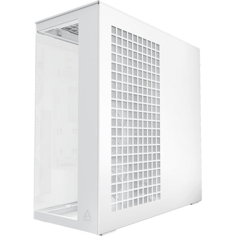 Arctic xtender vg midi tower behuizing (wit | 2x usb-a | 1x usb-c | rgb | tempered glass)