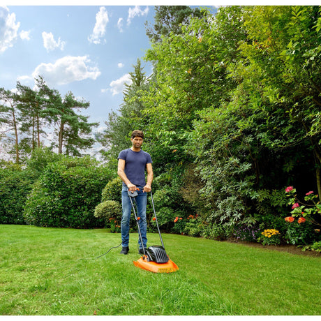 Black+decker 1200w zweefmaaier hovermaaier 30cm maaibreedte - bemwh551-qs