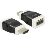 Delock hdmi a naar vga adapter (zwart)