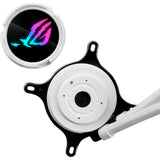 Asus rog strix lc iii 360 argb waterkoeling (wit, 4-pins pwm fan-connector)
