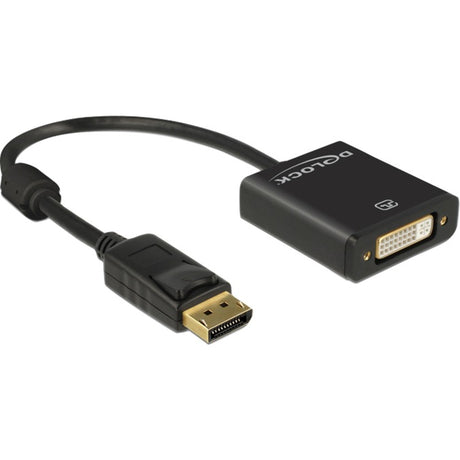 Delock displayport naar dvi adapter (zwart, 0,2 meter, 4k)