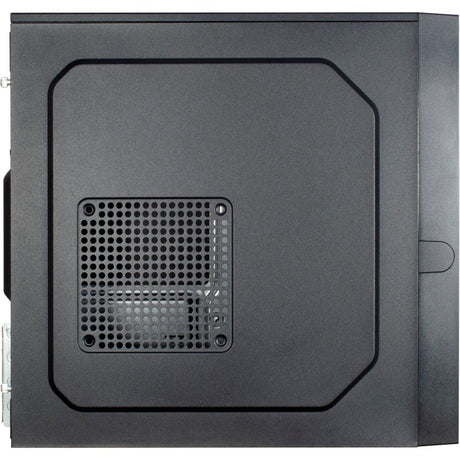 Inter-tech it-6502 romea mini tower behuizing (zwart | 2x usb-a)