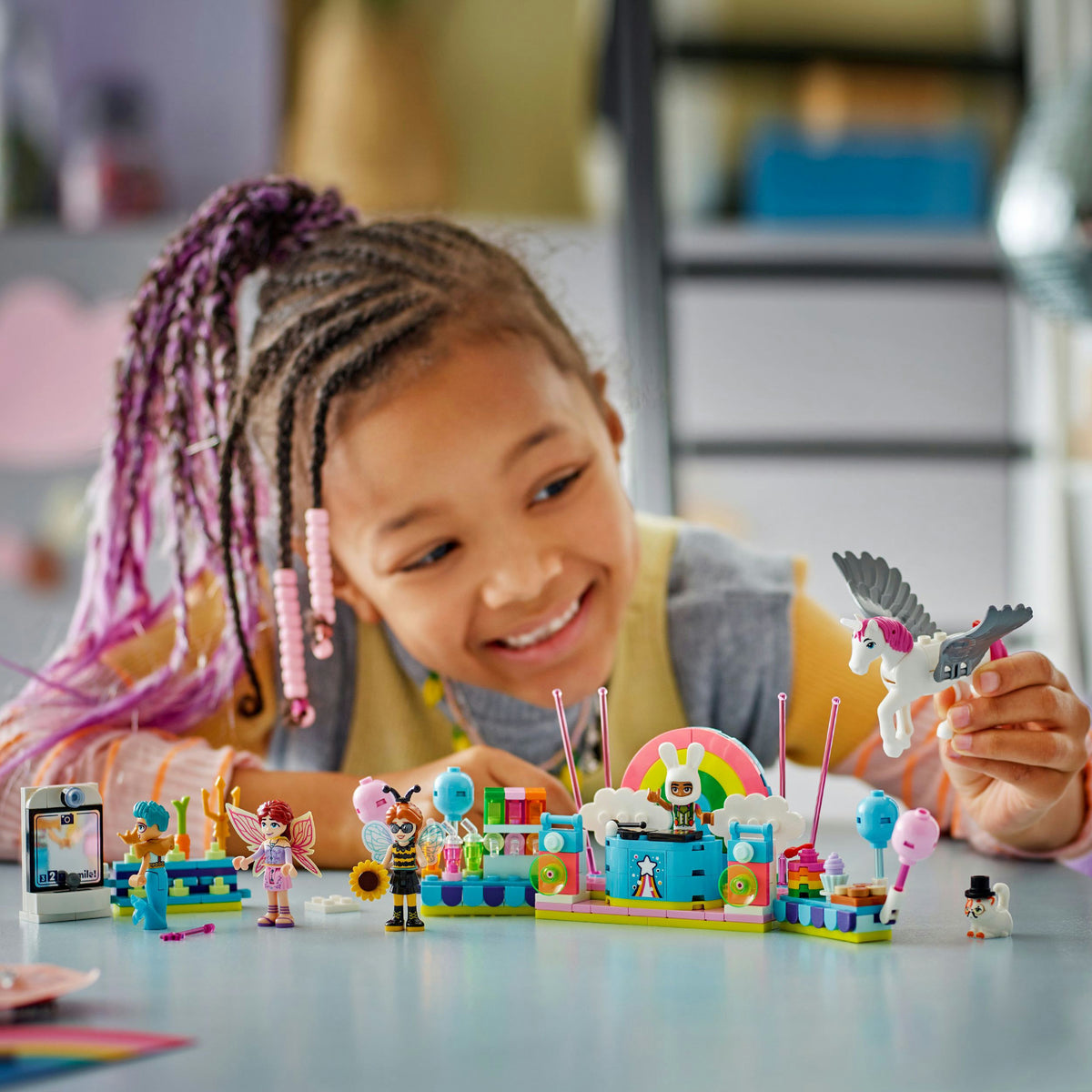 Lego ® friends verkleedfeestje met eenhoorn en fee - 42661