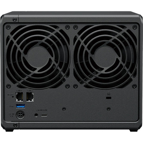 Synology diskstation ds925+ nas (zwart, 2x 2.5gbe lan, 2x usb 3.2 gen 1)