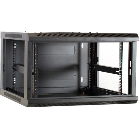 Dsi 6u wandkast met glazen deur - ds6606 server rack (zwart, 600 x 600 x 368mm)