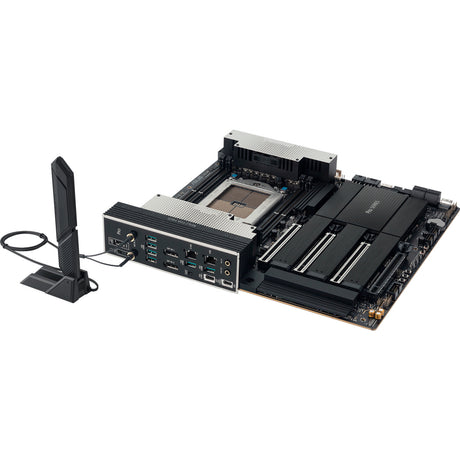 Asus pro ws trx50-sage wifi a socket str5 moederbord (zwart grijs, raid, 10gb-lan, wi-fi 7, bt 5.4, sound, ceb)