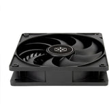 Silverstone air penetrator 120i case fan (zwart, 120 x 120 x 25 mm)