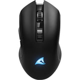 Sharkoon skiller sgm30w gaming muis (zwart, 600 - 6000 dpi, rgb, 2.4 ghz usb)