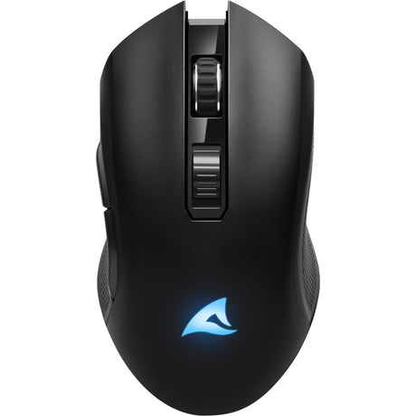 Sharkoon skiller sgm30w gaming muis (zwart, 600 - 6000 dpi, rgb, 2.4 ghz usb)