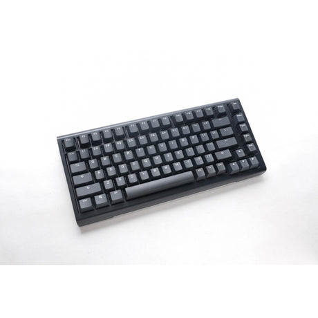 Ducky projectd tinker 75 met qmk via rgb mechanisch toetsenbord (zwart, us lay-out (qwerty), cherry mx blue, 75%, rgb leds, double-shot pbt, hot-swappable, gasket mount)