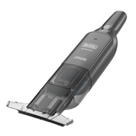 Black+decker hlvc320b11-qw 12v 2.0ah slim handvac kruimeldief handstofzuiger (zwart, incl. laadstation)