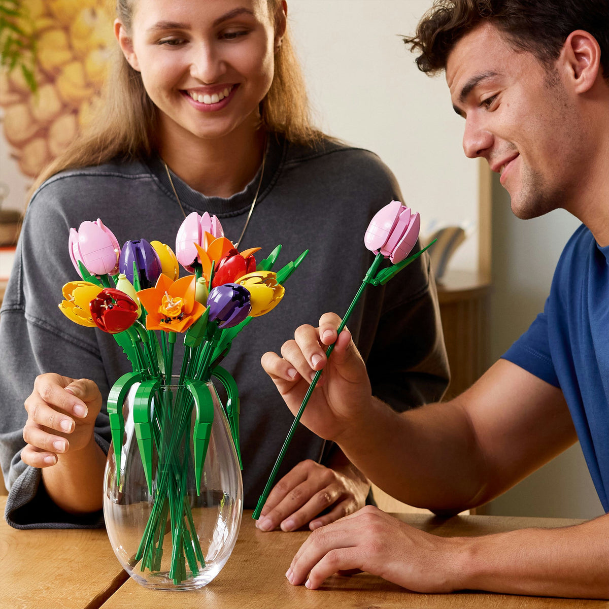 Lego ® botanicals boeket met tulpen bloemendecoratie - 11501