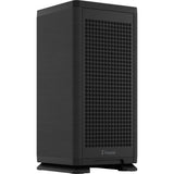 Fractal design mood black mini tower behuizing (zwart | 2x usb-a | 1x usb-c)