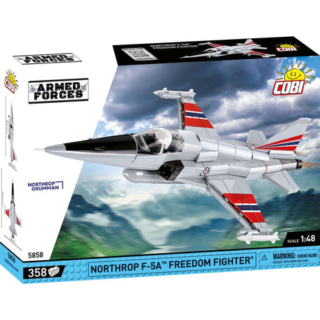 Cobi armed forces - northrop f-5a freedom fighter constructiespeelgoed (schaal 1:48)