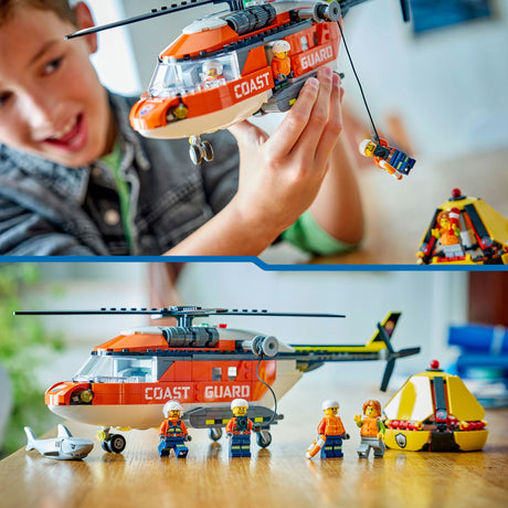 Lego city exploration - kustwacht helikopter - 60503