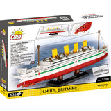Cobi historical collection - h.m.h.s. britannic constructiespeelgoed (schaal 1:700)