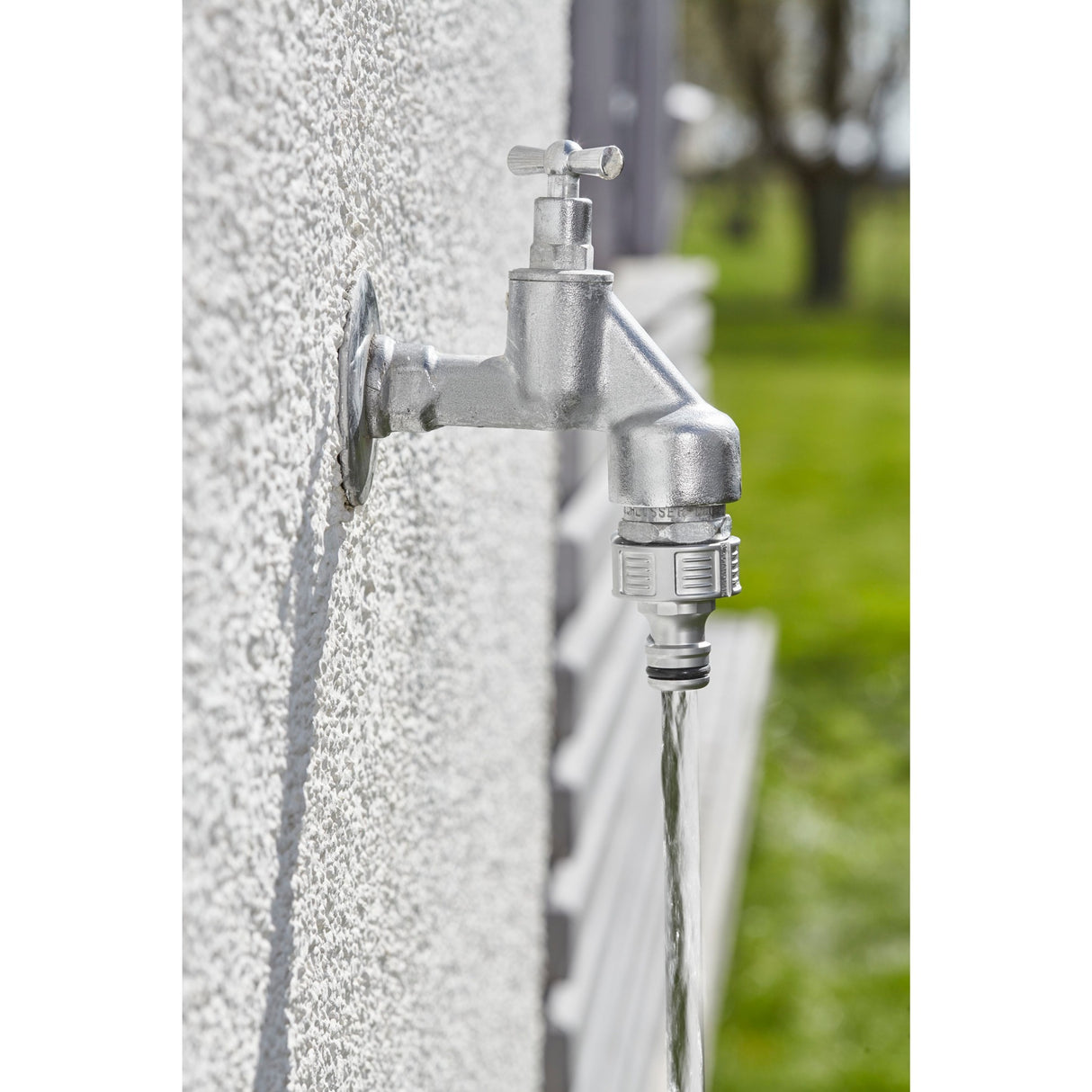 Gardena premium kraanstuk 33,3 mm (g 1 ) (zilver, 18242-50)