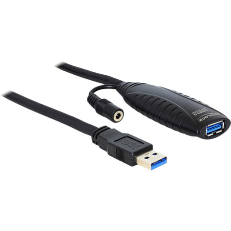 Delock usb 3.0 actieve verlengkabel (zwart, 10 meter)