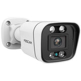 Foscam v4ec, 4mp starlight poe beveiligingscamera (wit)