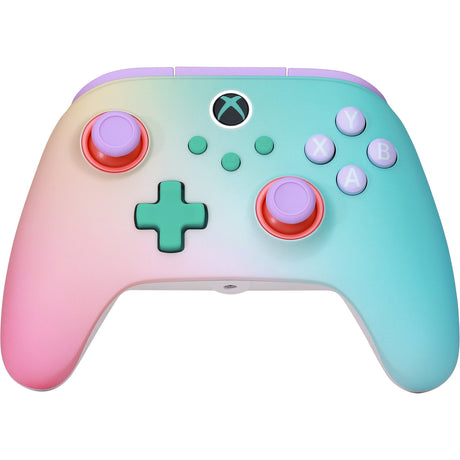 Powera advantage draadloze controller voor xbox series x|s - strandvibes (meerkleurig, xbox series x|s, xbox one, windows)