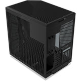 Hyte y70 touch infinite midi tower behuizing (zwart | 2x usb-a | 1x usb-c | tempered glass)