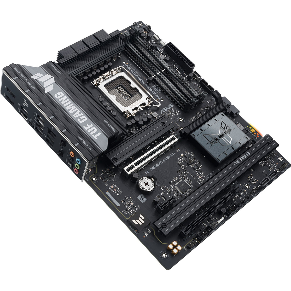 Asus tuf gaming b860-plus wifi socket 1851 moederbord (2.5 gb-lan, wi-fi 7, bt, sound, atx)